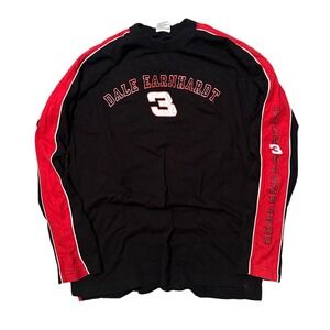 Dale Earnhardt‎ 3 Black Red Long Sleeve Shirt Winners Circle XL NASCAR Racing